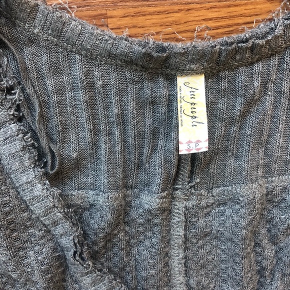 S soft Free People waffle knit layering thermal - Picture 5 of 7